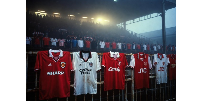 British Retro Football Culture: Classic Football Shirts on the Terraces