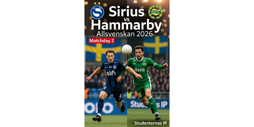 Sirius vs Hammarby 2026: Allsvenskan Matchday 2 Preview – Can Sirius Shock the Early Title Favourites?