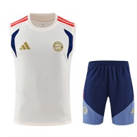 Bayern Munich Adult White Training Sleeveless Football Kit 2026-27