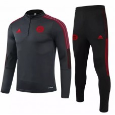 Bayern Munich Black Training Technical Football Tracksuit 2021-22