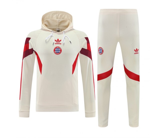 Bayern Munich Adult Hooded Training Sweat Football Tracksuit 2024-25