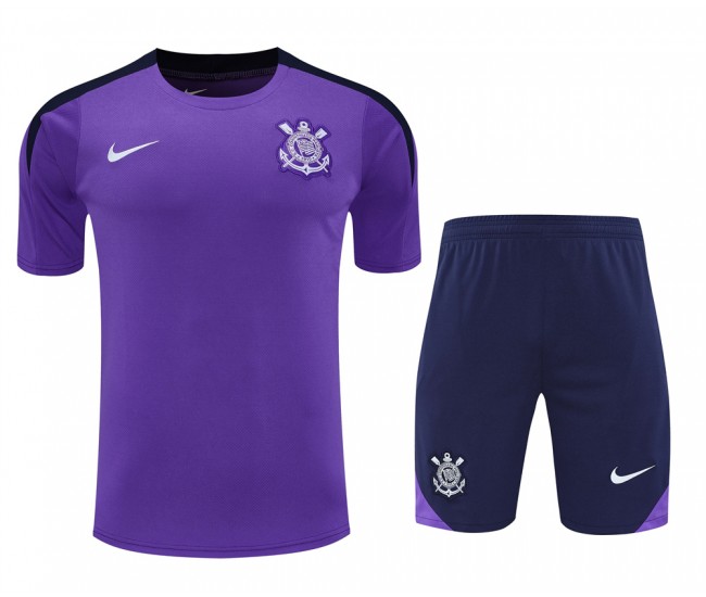 Corinthians Adult Purple Training Football Kit 2025-26