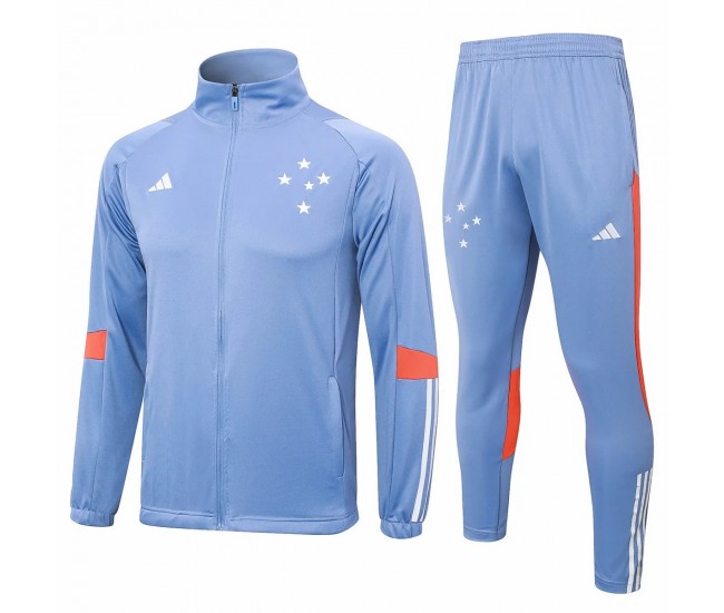 Cruzeiro Blue Training Presentation Football Tracksuit 2024-25