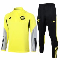 CR Flamengo Yellow Training Technical Football Tracksuit 2024-25