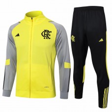 Adidas CR Flamengo Yellow Training Presentation Football Tracksuit 2024-25