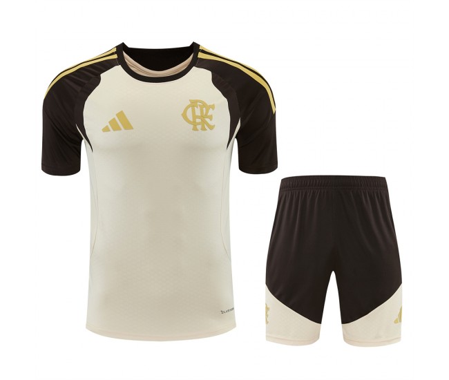 CR Flamengo Adult Beige Training Football Kit 2026