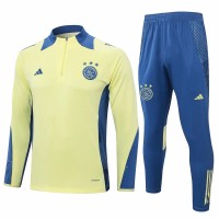 AFC Ajax Yellow Training Technical Football Tracksuit 2024-25