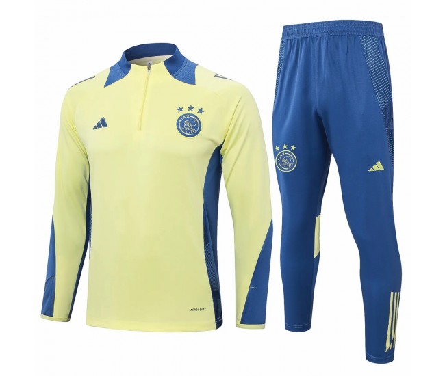 AFC Ajax Yellow Training Technical Football Tracksuit 2024-25