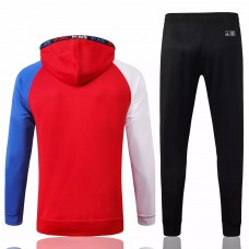 Jordan X Psg Football Casual Fleece Presentation Tracksuit 2020 Red