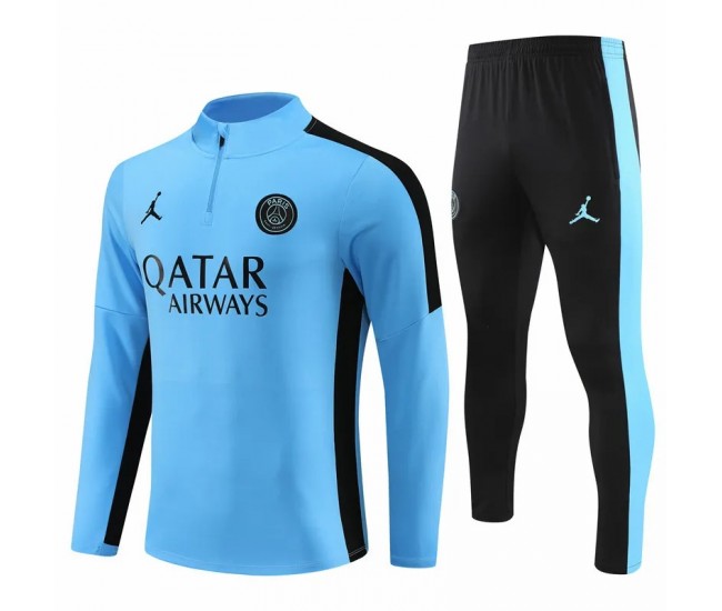 Jordan PSG Blue Training Technical Football Tracksuit 2023-24