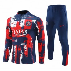 PSG Jordan Red Training Technical Football Tracksuit 2024-25