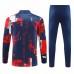 PSG Jordan Red Training Technical Football Tracksuit 2024-25