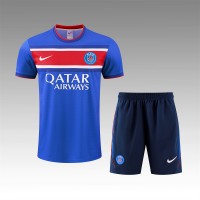Paris Saint-Germain Mens Pre Match Blue Training Football Kit 2026-27