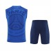 Paris Saint-Germain Mens Pre Match Sleeveless Training Kit 2025-26