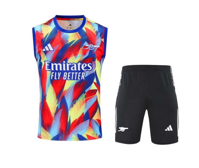 Arsenal Adult Pre Match Sleeveless Football Kit 2025-26