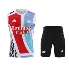 Arsenal Adult Pre Match Sleeveless Football Kit 2024-25