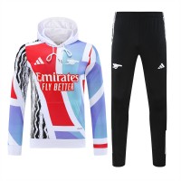 Arsenal FC Adult Training Hooded Sweat Football Tracksuit 2024-25