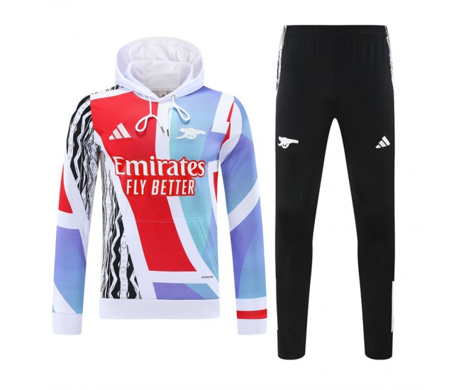 Arsenal FC Adult Training Hooded Sweat Football Tracksuit 2024-25