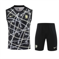 Chelsea Adult Pre Match Training Sleeveless Football Kit 2025-26
