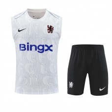 Chelsea Adult Pre Match Sleeveless Football Kit 2025-26 