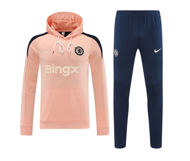 Chelsea FC Adult Strike Training Hooded Sweat Football Tracksuit 2025-26