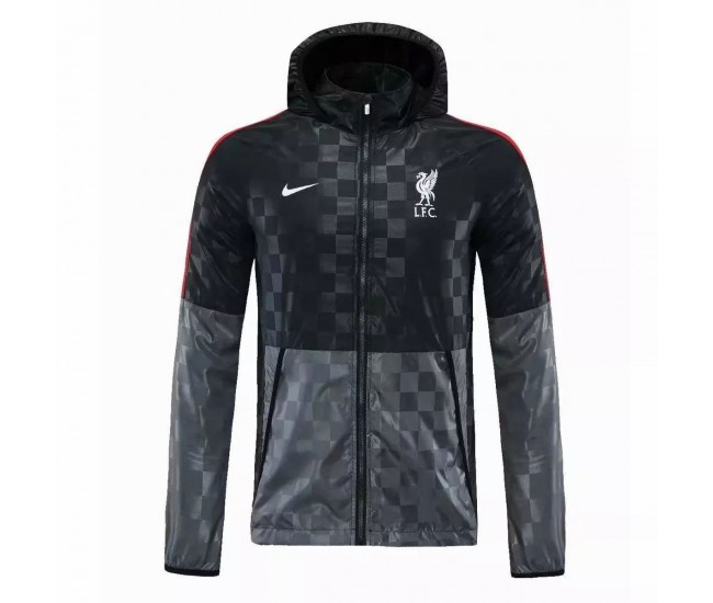 Liverpool Training Winter Jacket Mens Black 2021 | Footballtracksuit.com