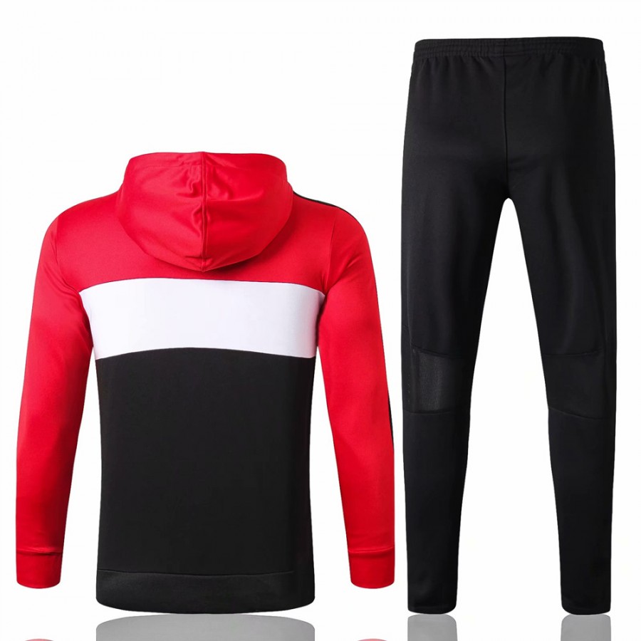 Manchester United Hoodie Jacket Pants Training Suit Red 2019-20 ...