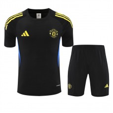 Manchester United Adult Pre Match Black Training Kit 2025-26