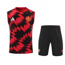 Manchester United Mens Pre Match Sleeveless Football Kit 2025-26