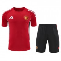 Manchester United Adult Pre Match Red Training Kit 2025-26