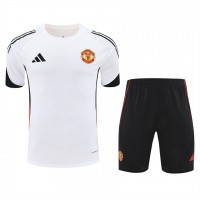Manchester United Adult Pre Match White Training Kit 2025-26