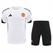 Manchester United Adult Pre Match White Training Kit 2025-26