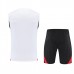 Manchester United Adult Pre Match White Training Sleeveless Kit 2025-26