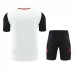 Manchester United Adult Off White Training Football Kit 2024-25