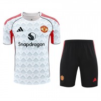 Manchester United Adult White Training Kit 2025-26