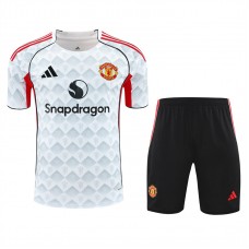Manchester United Adult White Training Kit 2025-26