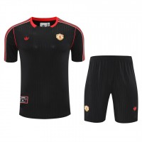 Manchester United Adult Terrace Icons Black Training Kit 2025-26