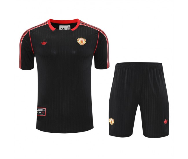 Manchester United Adult Terrace Icons Black Training Kit 2025-26