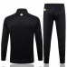 Manchester United Black Training Presentation Football Tracksuit 2024-25