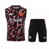 Manchester United Adult Pre Match Sleeveless Football Kit 2025-26