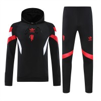 Manchester United FC Adult Originals Training Hooded Sweat Football Tracksuit 2024-25