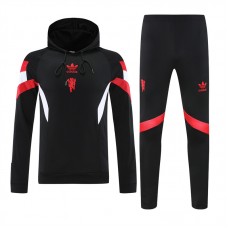 Manchester United FC Adult Originals Training Hooded Sweat Football Tracksuit 2024-25
