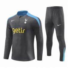 Tottenham Hotspur Grey Training Technical Football Tracksuit 2024-25