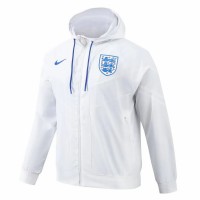 England Mens Hooded Windbreaker Football Jacket 2024-25