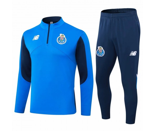 FC Porto Blue Training Technical Football Tracksuit 2024-25