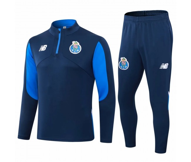 FC Porto Navy Training Technical Football Tracksuit 2024-25
