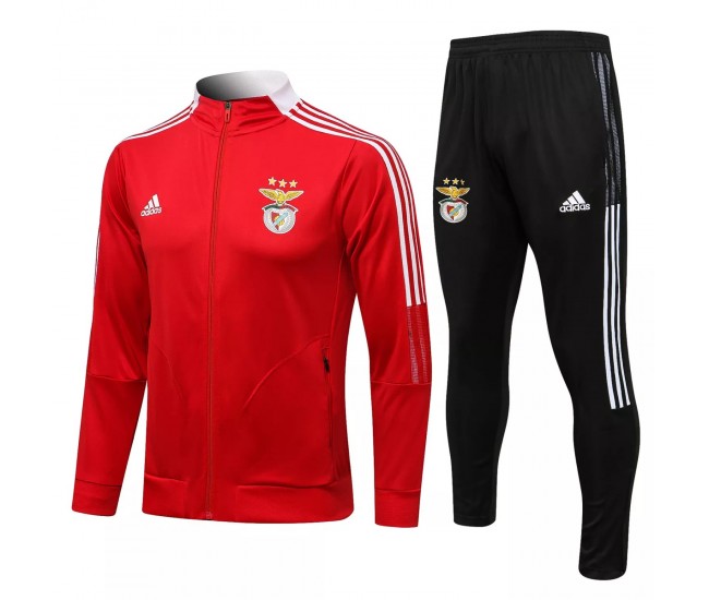 Benfica Red Training Presentation Football Tracksuit 2021-22