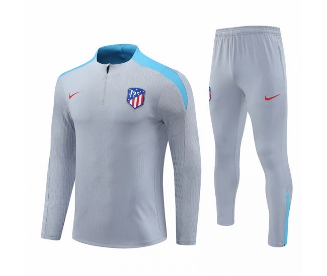 Atlético de Madrid Grey Training Technical Football Tracksuit 2024-25