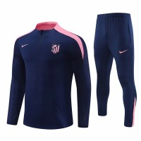 Atlético de Madrid Navy Training Technical Football Tracksuit 2024-25