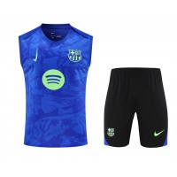 FC Barcelona Adult Pre Match Sleeveless Football Kit 2024-25